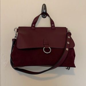 Rebecca Minkoff Keith Medium Satchel in Acai